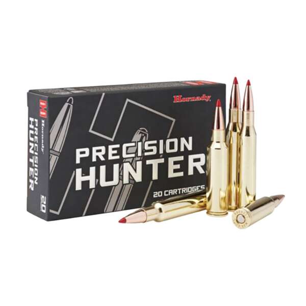 HORNADY - PRECISION HUNTER AMMO 7MM-08 REMINGTON 150GR ELD-X