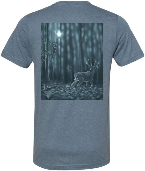 SADDLE WHITETAIL PAINTING TEE