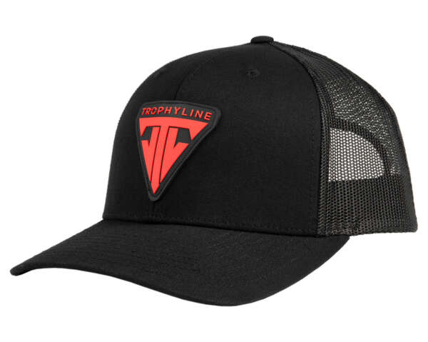 BLACK LOGO PATCH HAT