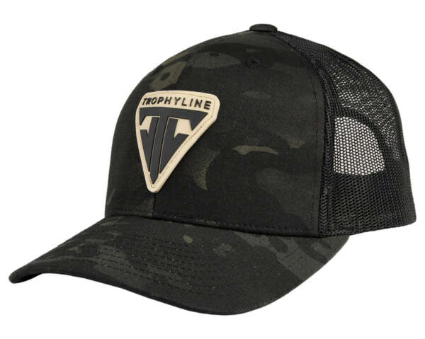 BLACK MULTICAM PATCH HAT