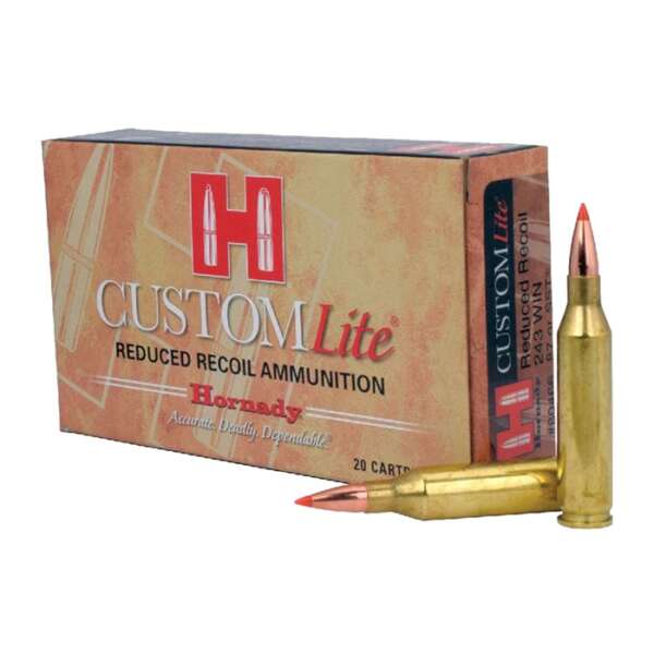 HORNADY - CUSTOM LITE 243 WINCHESTER SST AMMO