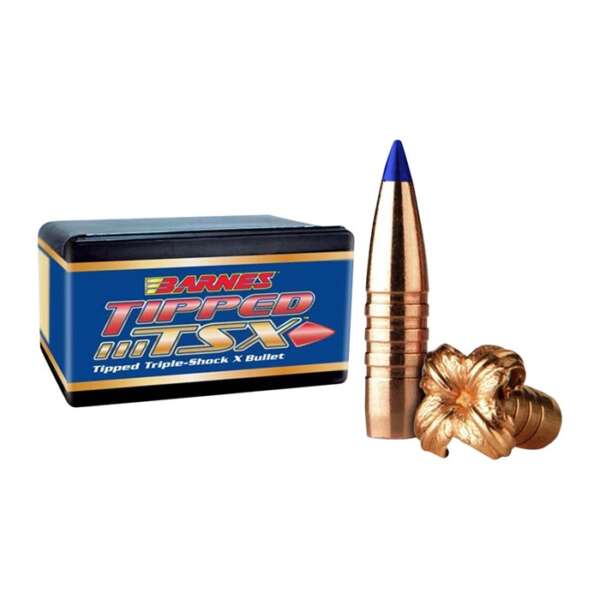 BARNES BULLETS - BARNES TIPPED TRIPLE-SHOCK X 30 CALIBER (0.308') BULLETS