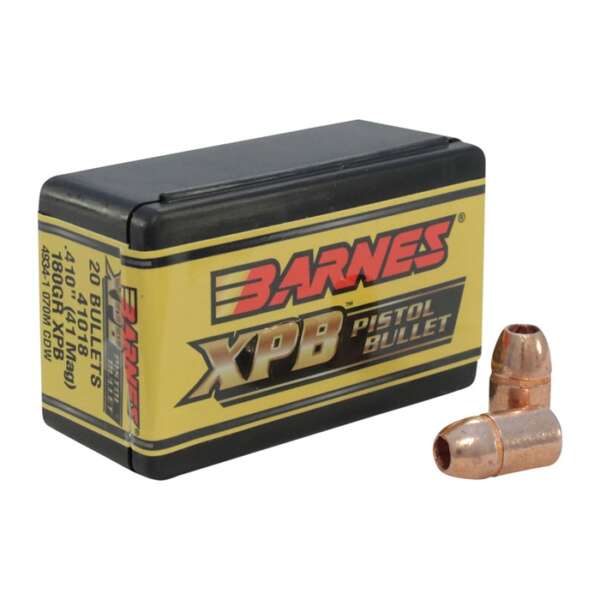 BARNES BULLETS - BARNES XPB 41 MAGNUM (0.410') PISTOL BULLETS