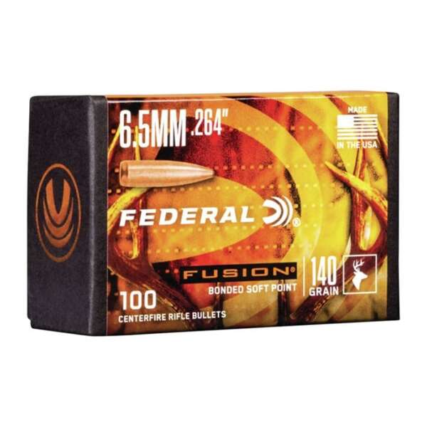 FEDERAL - FUSION COMPONENT 6.5MM (0.264') BULLETS