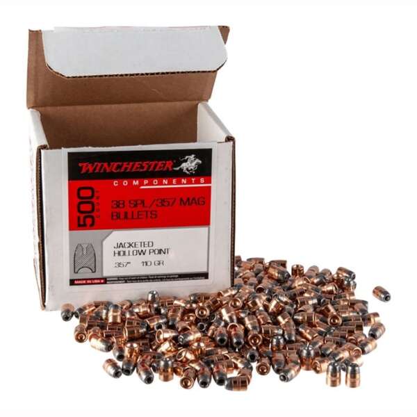 WINCHESTER - 38 CALIBER (0.357") BULLETS