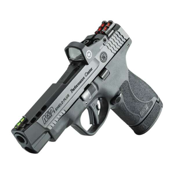 SMITH & WESSON - PC M&P9 SHIELD PLUS 9MM LUGER SEMI-AUTO HANDGUN WITH CT RED DOT