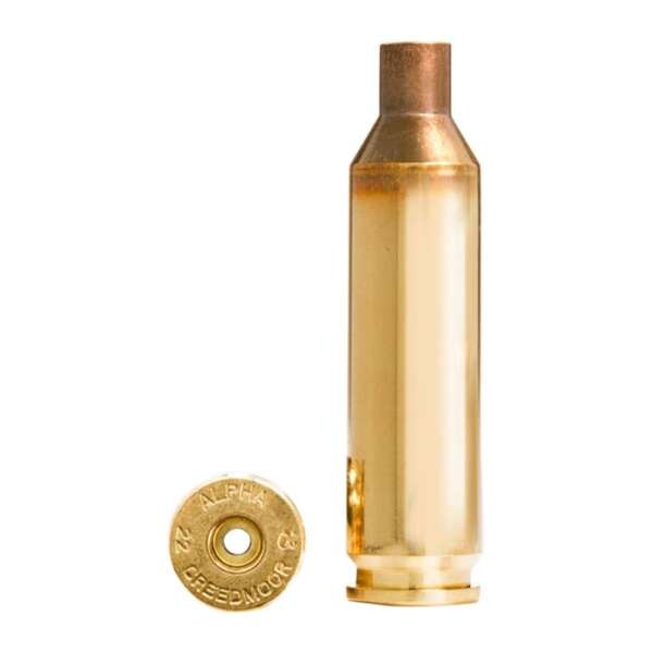 ALPHA MUNITIONS - 22 CREEDMOOR BRASS