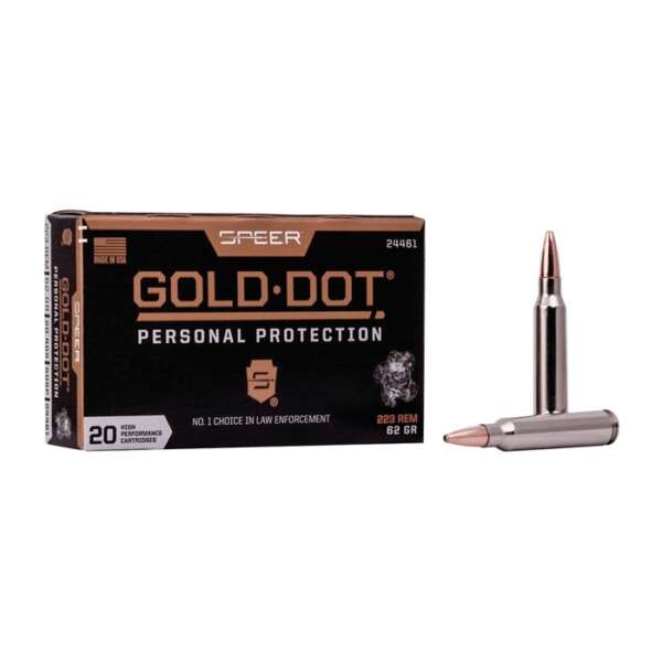 SPEER - GOLD DOT RIFLE 223 REMINGTON AMMO