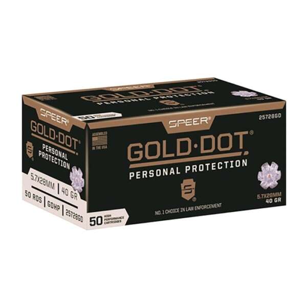 SPEER - GOLD DOT 5.7X28MM AMMO