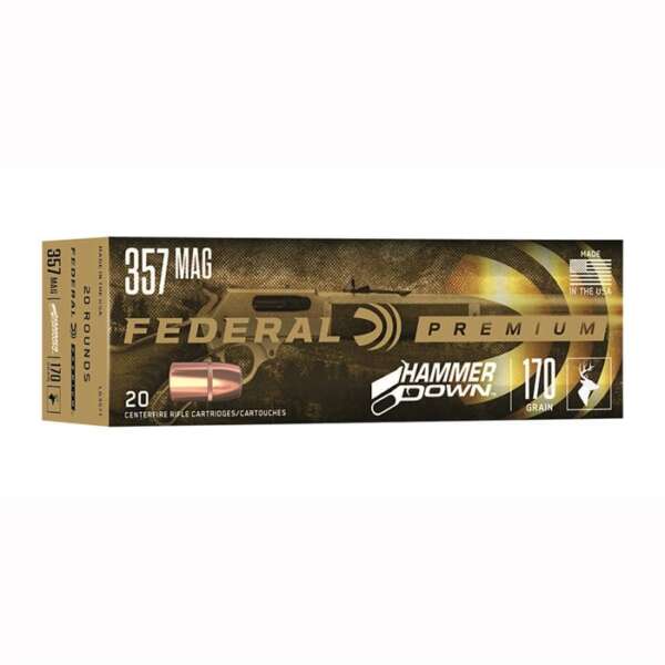 FEDERAL - HAMMER DOWN 357 MAGNUM HANDGUN AMMO