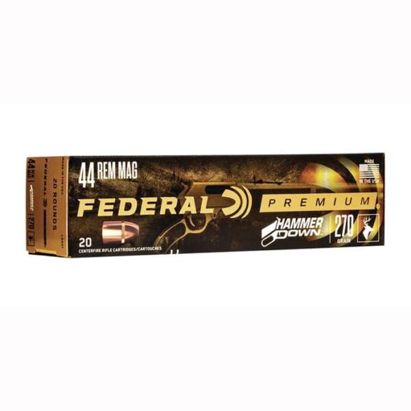 FEDERAL - HAMMER DOWN 44 REMINGTON MAGNUM HANDGUN AMMO