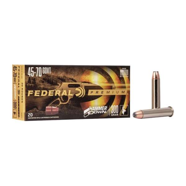 FEDERAL - HAMMER DOWN 45-70 GOVERNMENT AMMO