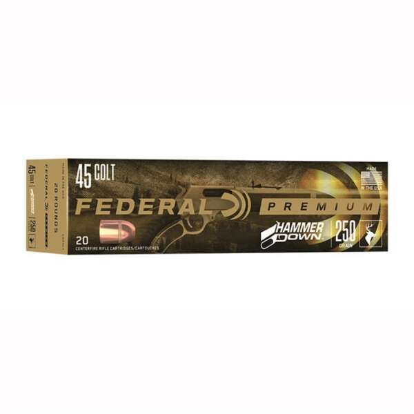 FEDERAL - HAMMER DOWN 45 COLT HANDGUN AMMO