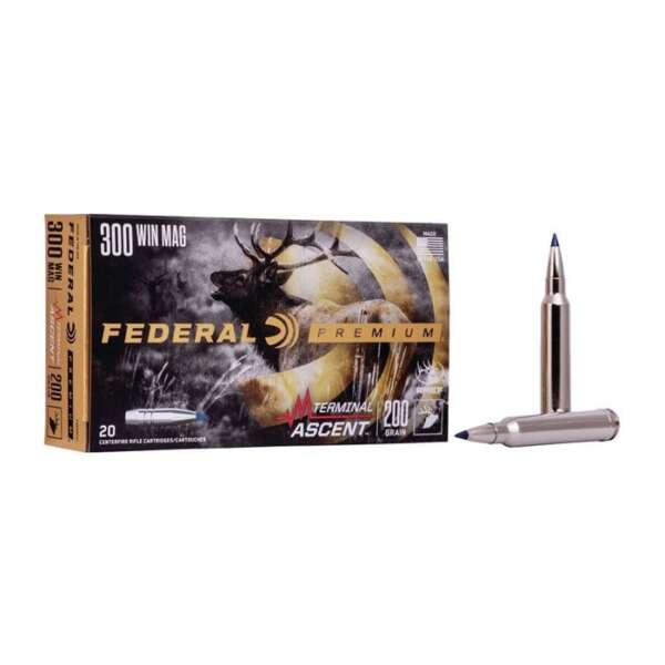 FEDERAL - TERMINAL ASCENT 300 WINCHESTER MAGNUM AMMO