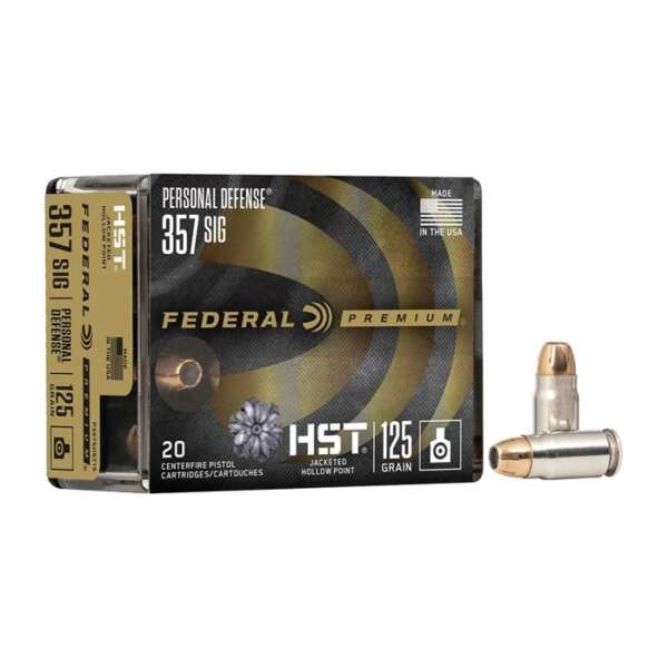 FEDERAL - PERSONAL DEFENSE 357 SIG HANDGUN AMMO