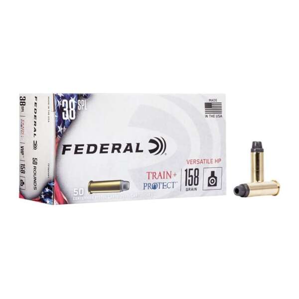 FEDERAL - TRAIN + PROTECT 38 SPECIAL HANDGUN AMMO