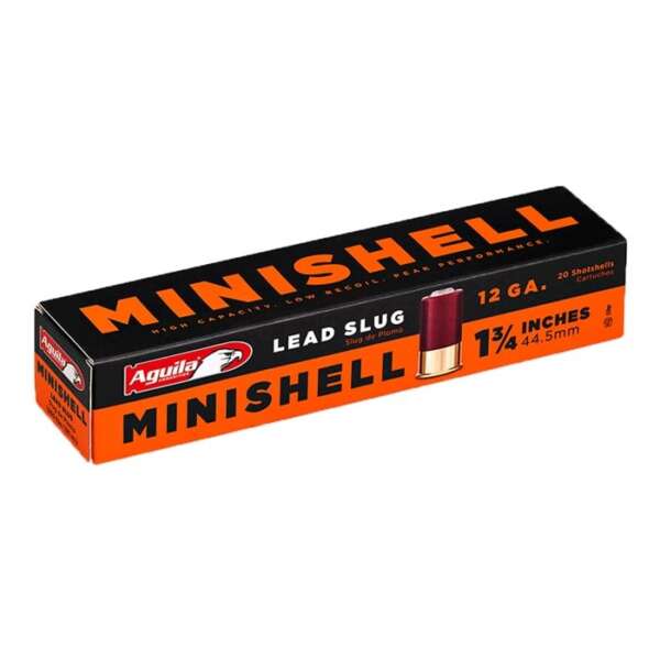 AGUILA - MINISHELL 1-3/4" SLUG 12GA AMMO