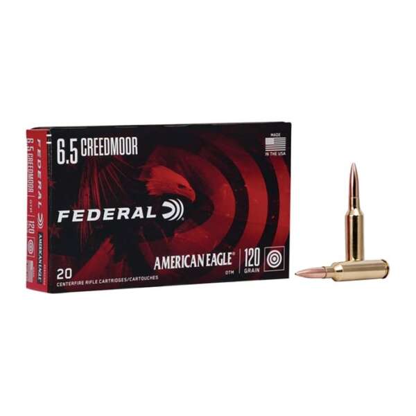 FEDERAL - AMERICAN EAGLE 6.5 CREEDMOOR RIFLE AMMO