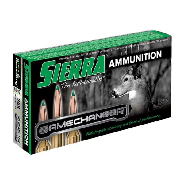 SIERRA BULLETS, INC. - PRAIRIE ENEMY 243 WINCHESTER AMMO