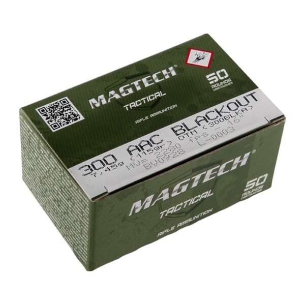 MAGTECH AMMUNITION - 300 AAC BLACKOUT 115GR HPFB 50/BOX