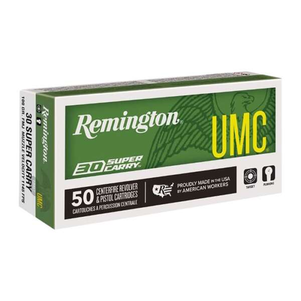 REMINGTON - UMC 30 SUPER CARRY AMMO