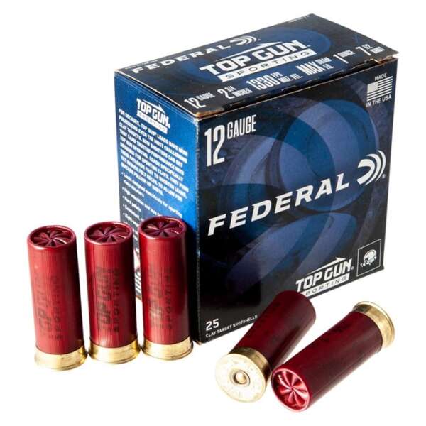 FEDERAL - TOP GUN SPORTING 12 GAUGE 2-3/4" AMMO