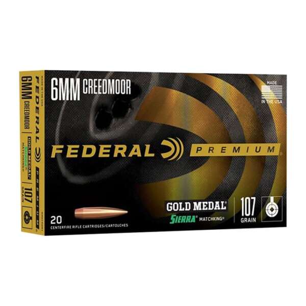 FEDERAL - PREMIUM 6MM CREEDMOOR AMMO