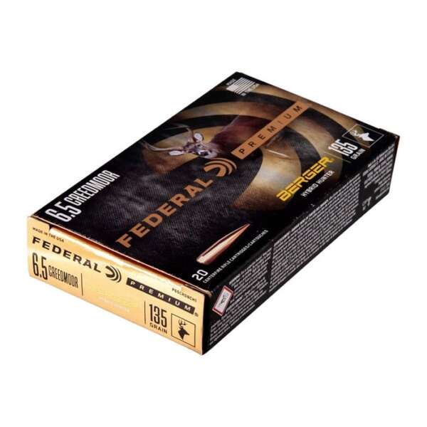 FEDERAL - PREMIUM HYBRID HUNTER 6.5MM CREEDMOOR AMMO