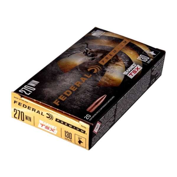 FEDERAL - PREMIUM 270 WINCHESTER AMMO