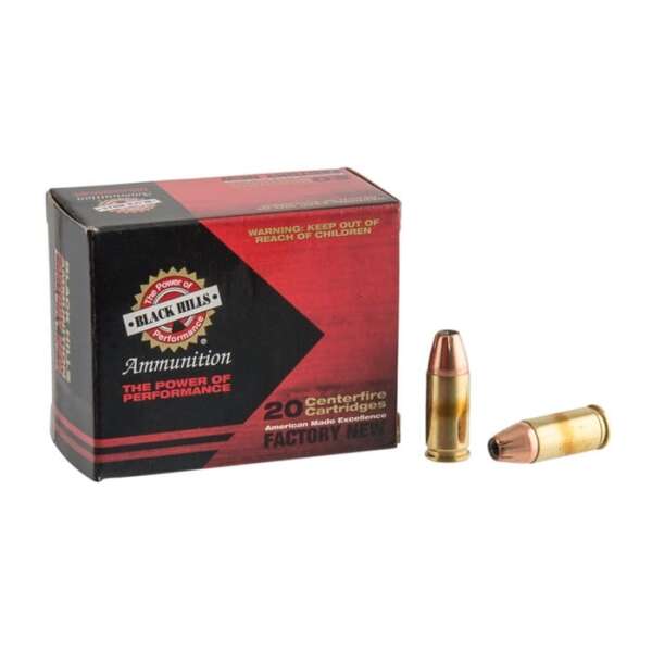 BLACK HILLS AMMUNITION - FACTORY NEW 9MM LUGER +P HANDGUN AMMO