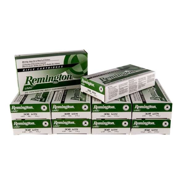 REMINGTON - UMC AMMO 308 WINCHESTER 150GR FMJ