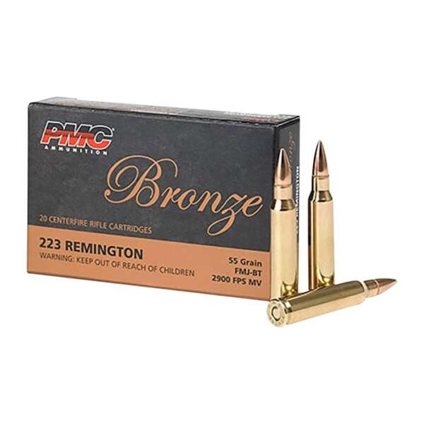 PMC AMMUNITION, INC. - BRONZE 223 REMINGTON RIFLE AMMO