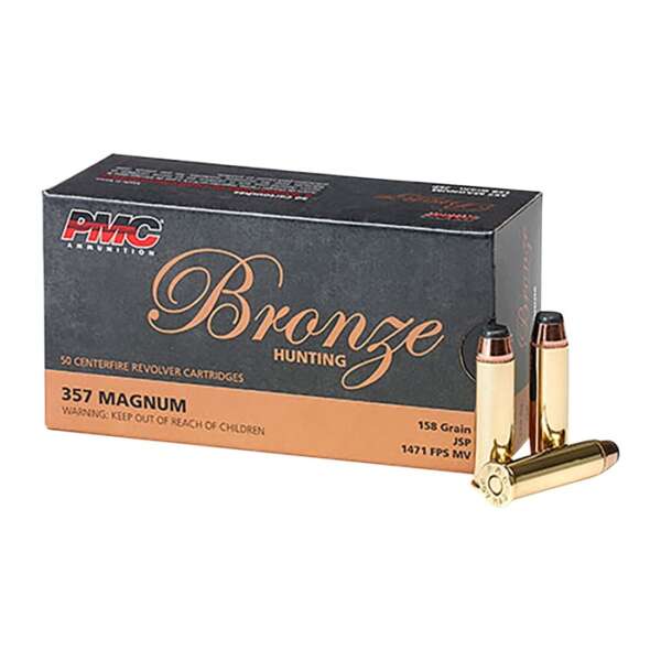 PMC AMMUNITION, INC. - BRONZE 357 MAGNUM HANDGUN AMMO