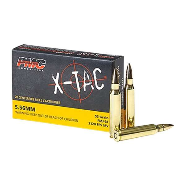 PMC AMMUNITION, INC. - X-TAC 5.56 NATO LAP RIFLE AMMO