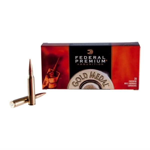 FEDERAL - GOLD MEDAL MATCH AMMO 223 REMINGTON 77GR BTHP