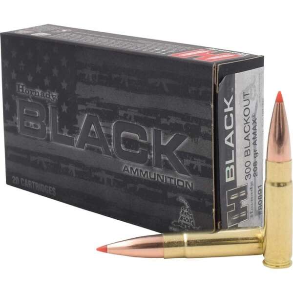 HORNADY - BLACK 300 AAC BLACKOUT RIFLE AMMO