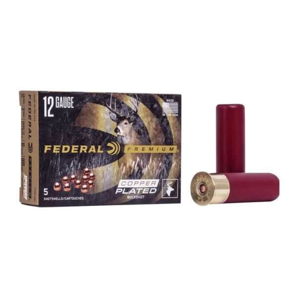 FEDERAL - VITAL-SHOK BUCKSHOT 12 GAUGE 3" AMMO