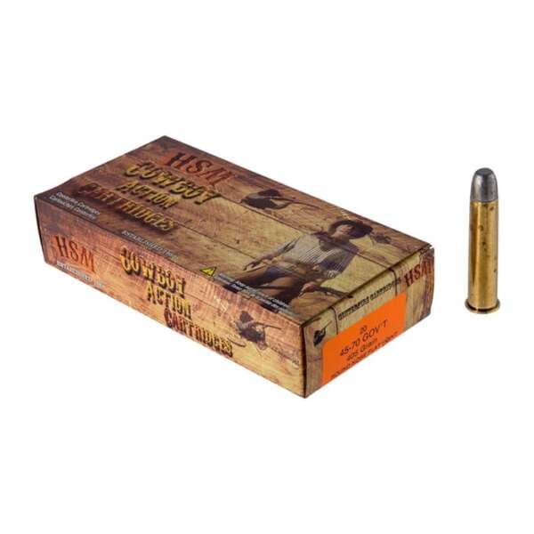 HSM AMMUNITION - COWBOY ACTION 45-70 GOVERNMENT AMMO