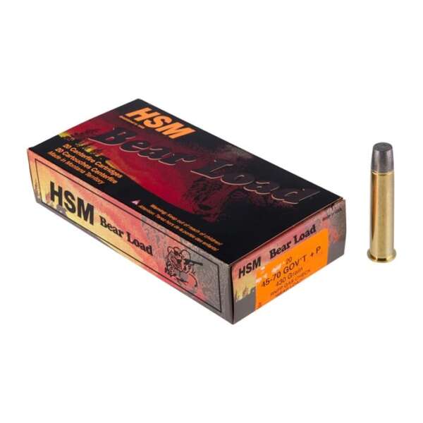 HSM AMMUNITION - BEAR LOAD 45-70 GOVERNMENT AMMO