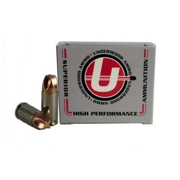 UNDERWOOD AMMO - XTREME DEFENDER 9MM LUGER +P+ AMMO