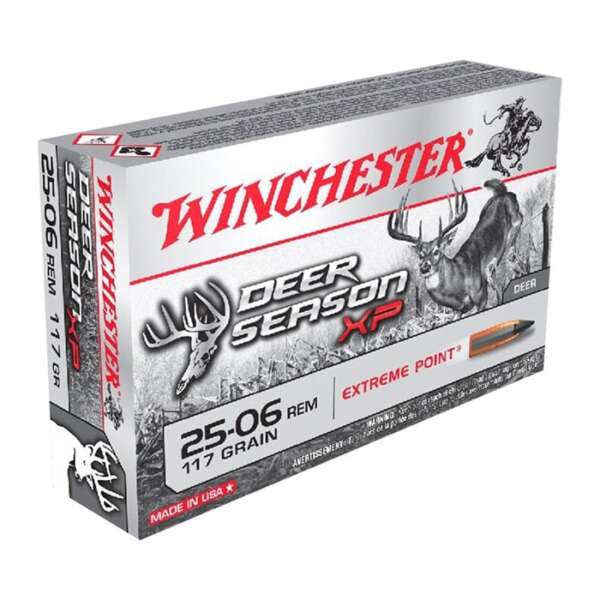 WINCHESTER - DEER SEASON XP 25-06 REMINGTON RIFLE AMMO