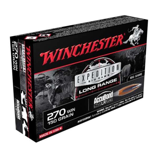 WINCHESTER - EXPEDITION BIG GAME 270 WINCHESTER RIFLE AMMO