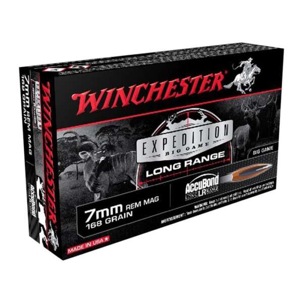 WINCHESTER - EXPEDITION BIG GAME 7MM REMINGTON MAGNUM RIFLE AMMO