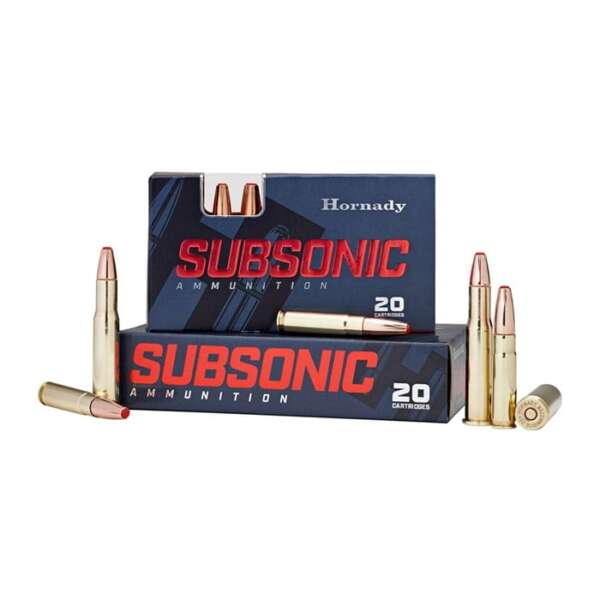 HORNADY - SUBSONIC 30-30 WINCHESTER AMMO