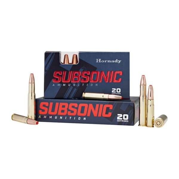 HORNADY - SUBSONIC 45-70 GOVERNMENT AMMO