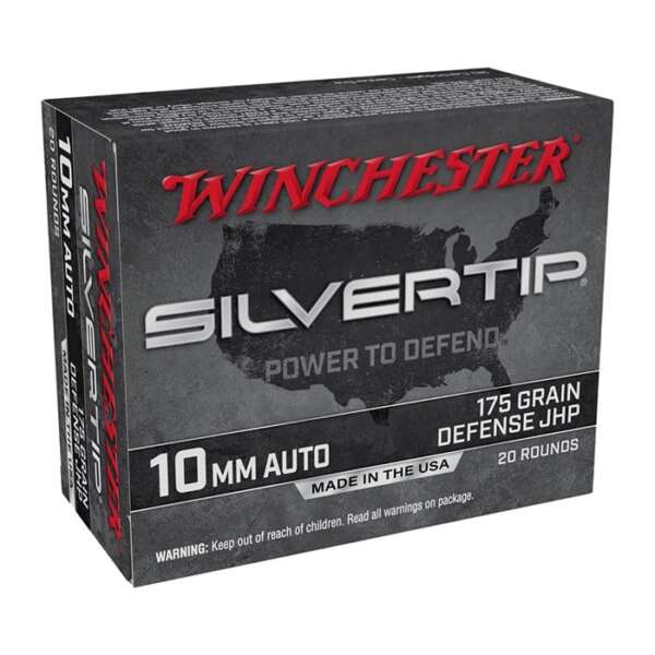 WINCHESTER - SILVERTIP 10MM AUTO HANDGUN AMMO