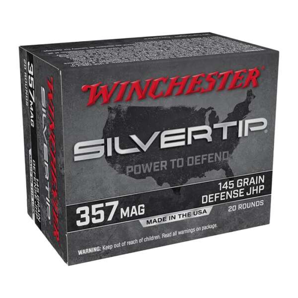 WINCHESTER - SILVERTIP 357 MAGNUM HANDGUN AMMO