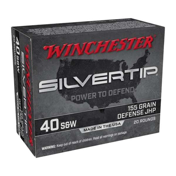 WINCHESTER - SILVERTIP 40 S&W HANDGUN AMMO