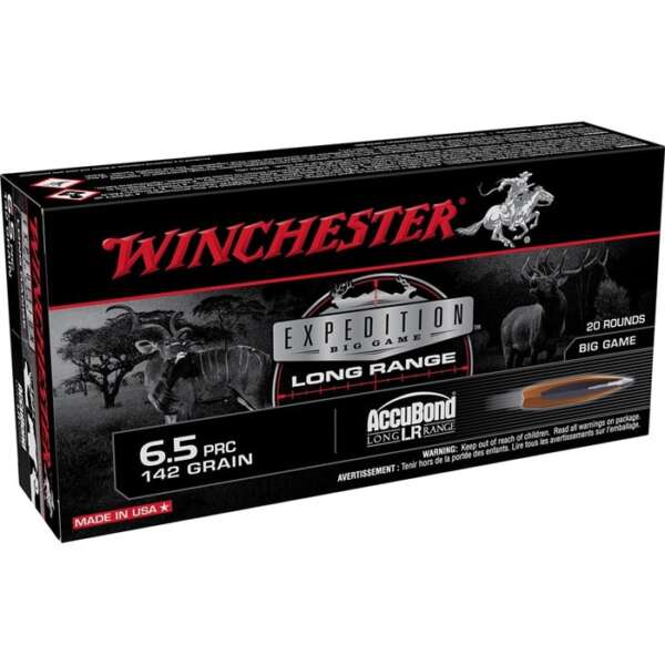 WINCHESTER - EXPEDITION BIG GAME LONG RANGE 6.5 PRC RIFLE AMMO