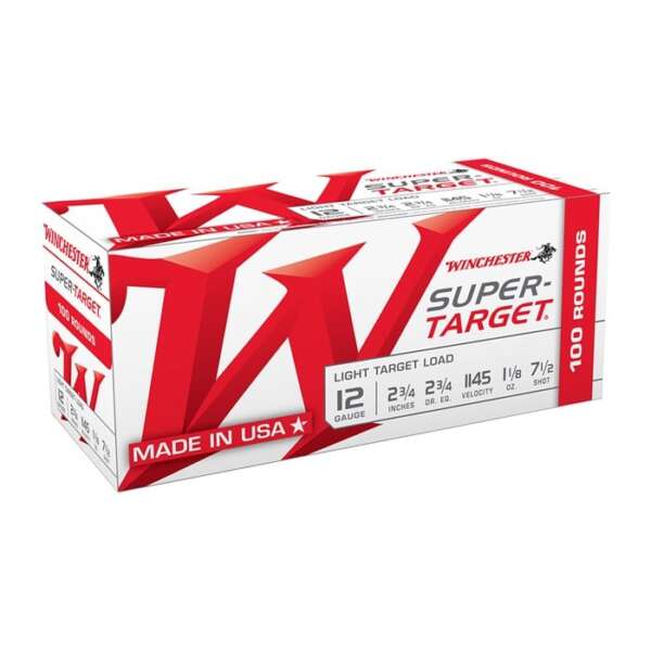 WINCHESTER - SUPER TARGET 12 GAUGE SHOTGUN AMMO